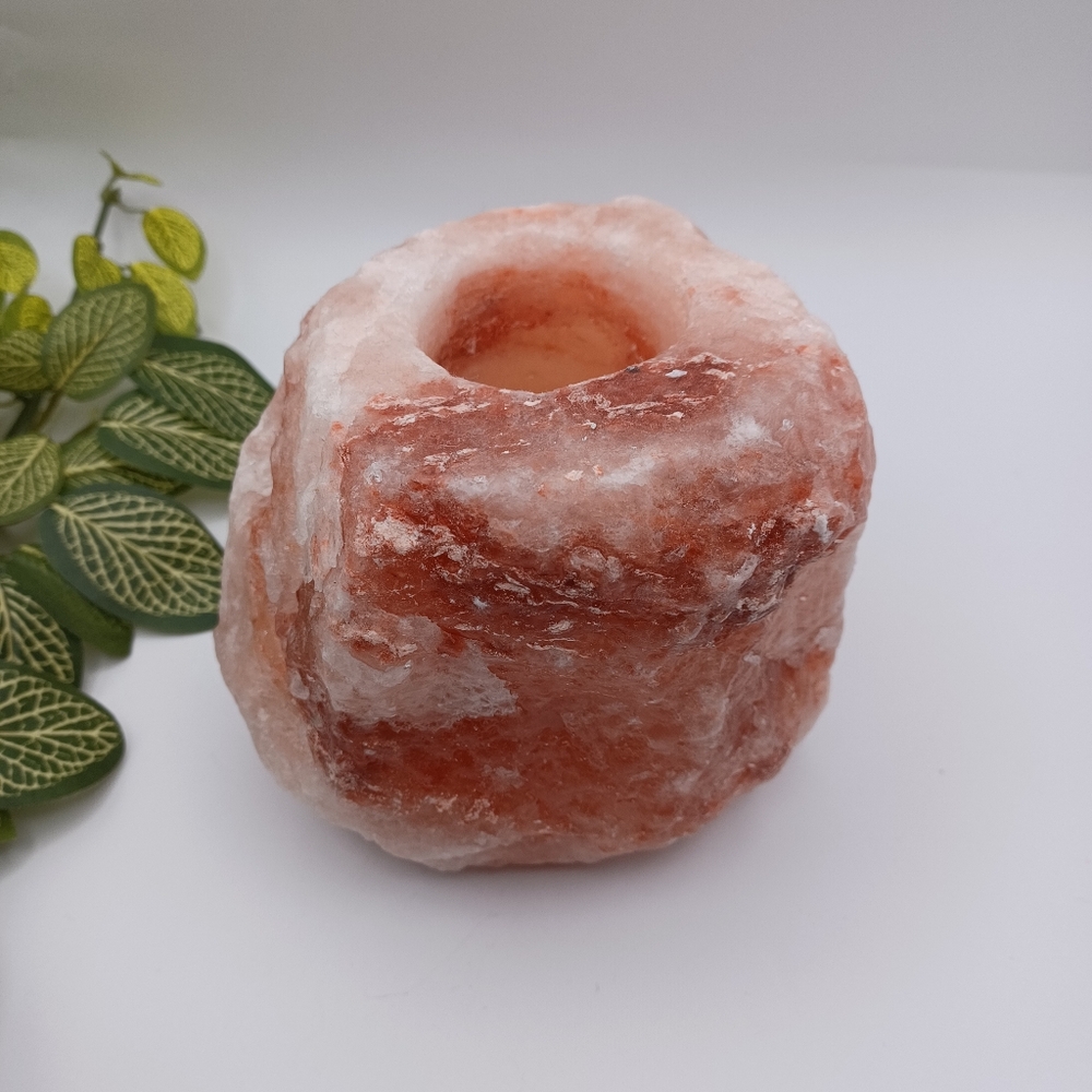 Himalayan Salt Candle Holder - Picture 3 of 6